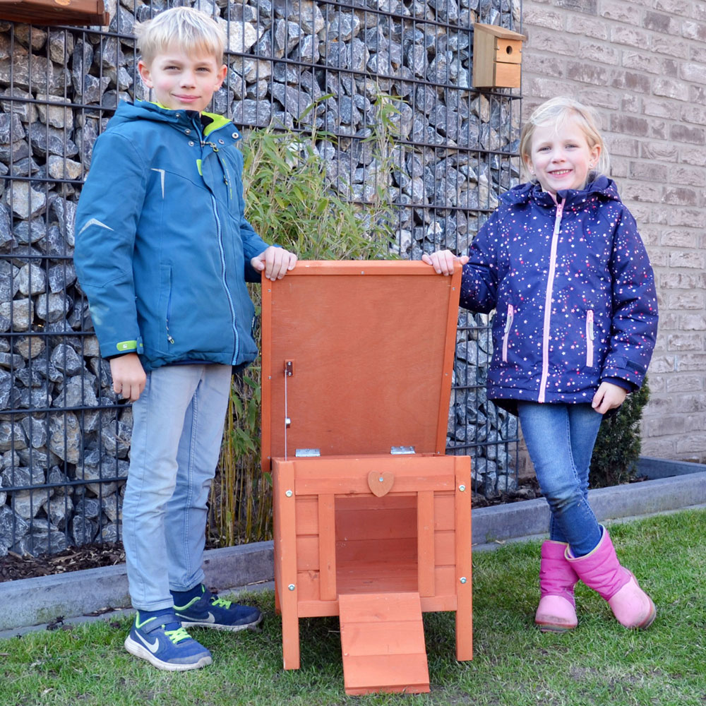 Der Hasenstall Mini Haus ist ideal für kleine Nagetiere und passt perfekt in jeden Garten