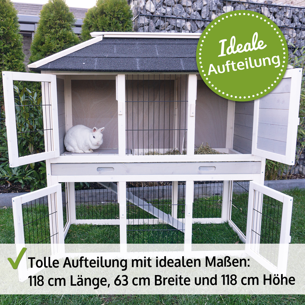 Tolle Aufteilung mit idealen Maßen 118 cm Länge 63 cm Breite und 118 cm Höhe