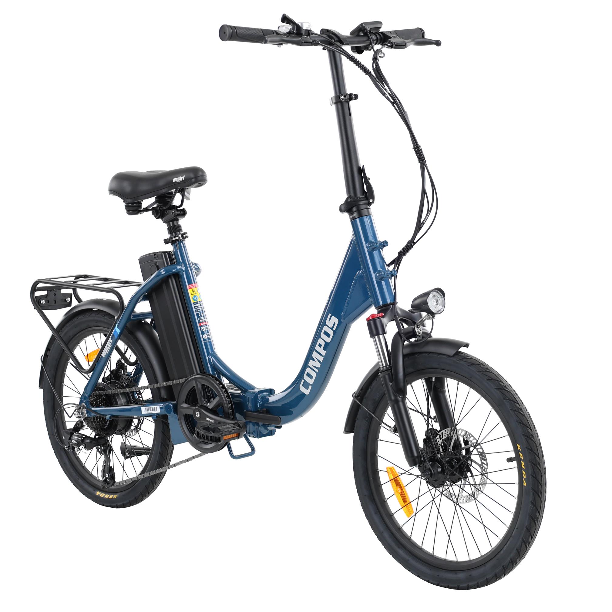 Elektro Klapprad COMPOS BLUE