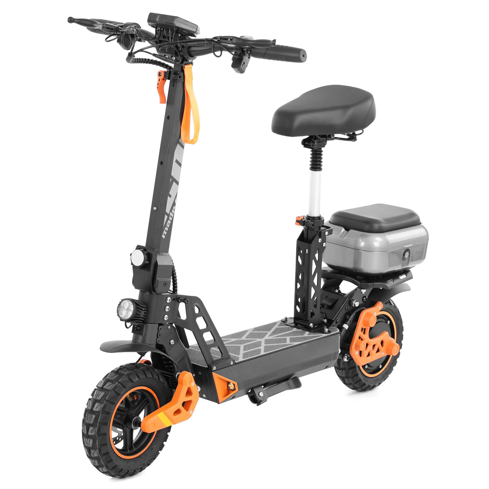 E-Scooter mit Sitz Orange 5201 