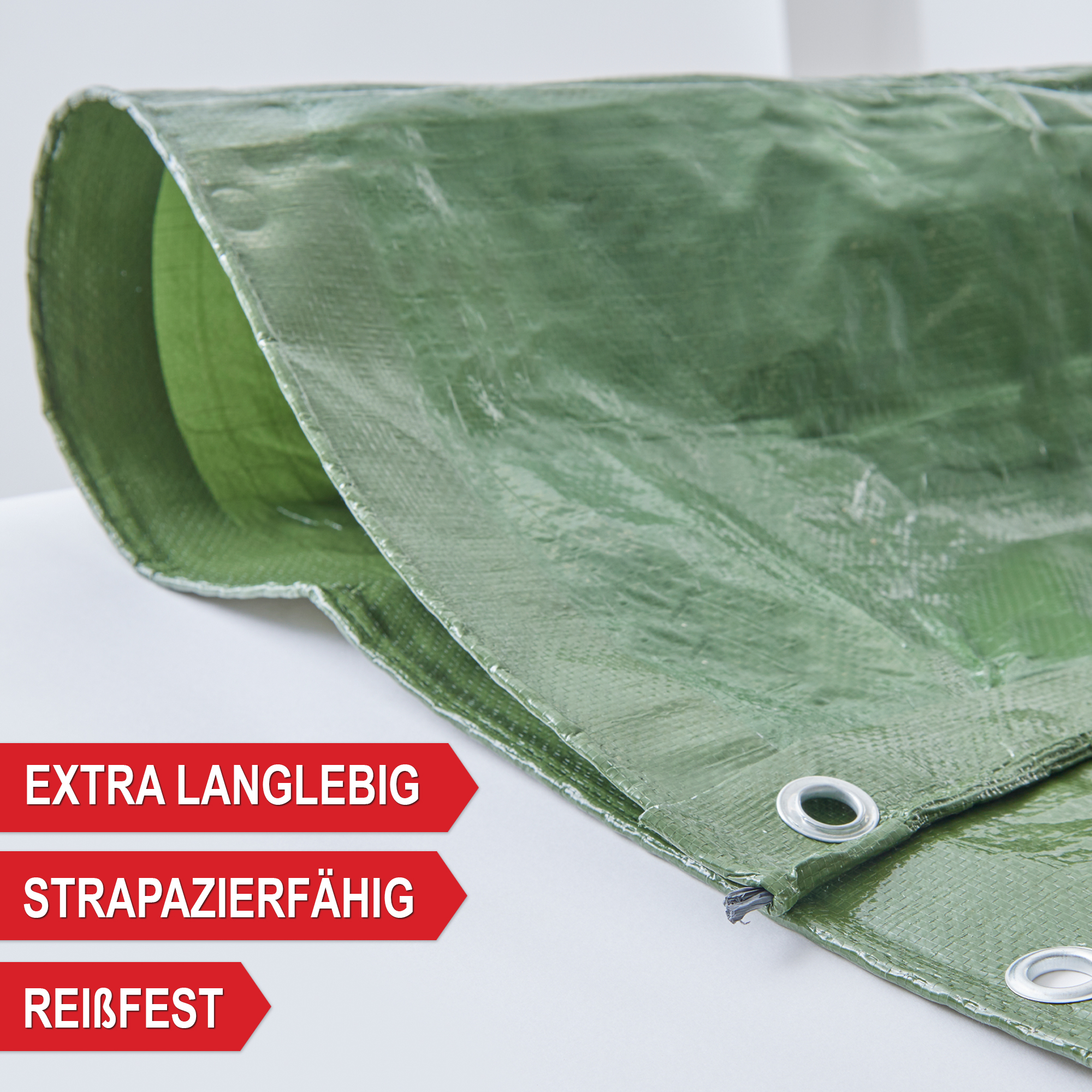 Abdeckplane - Extra langlebig - Strapazierfähig - Reißfest