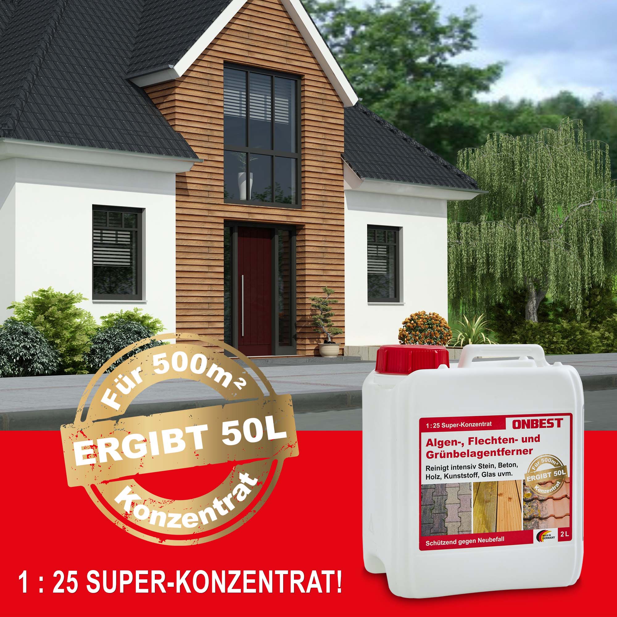 50 Liter Konzentrat Gruenbelagentferner