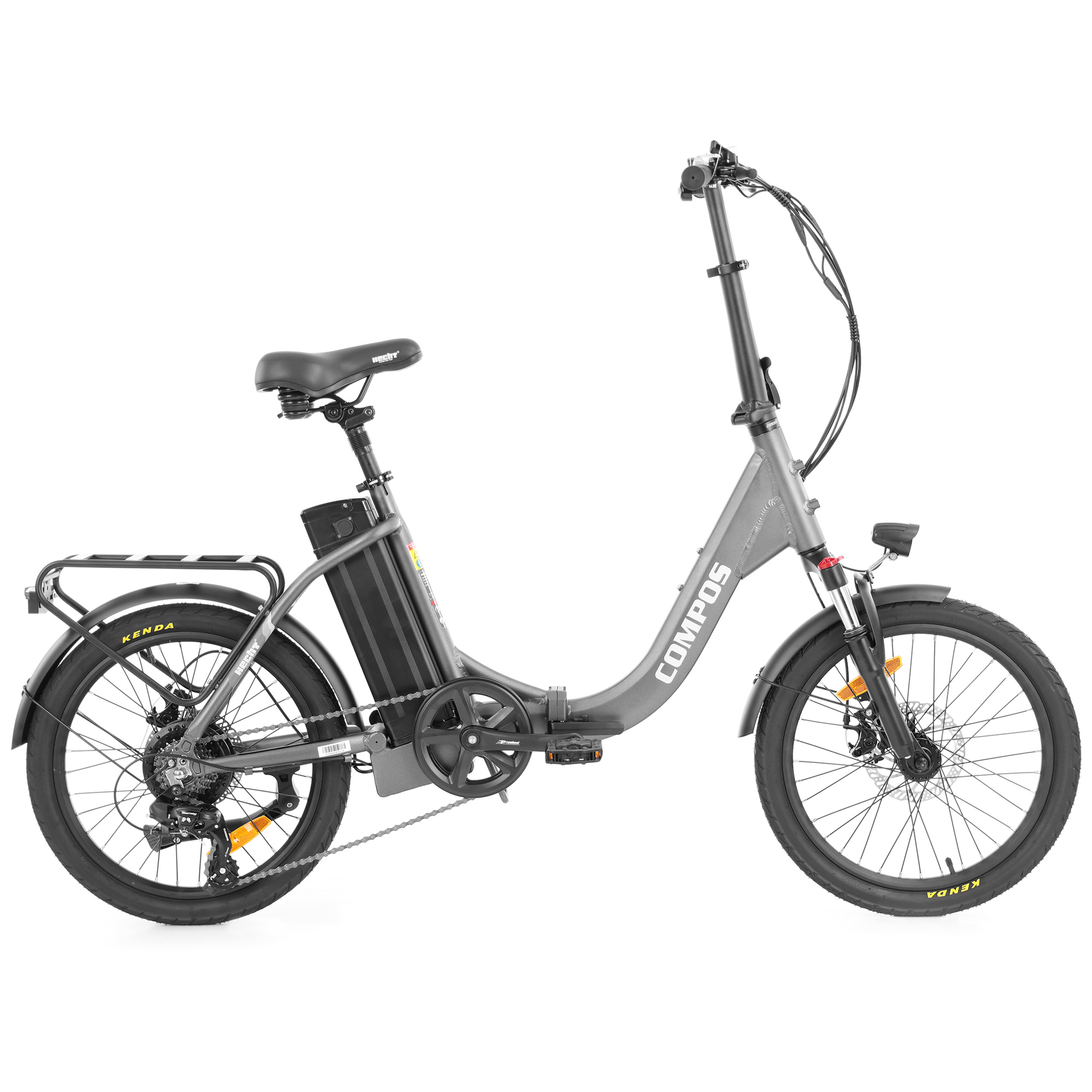 Elektro Klapprad COMPOS GRAY