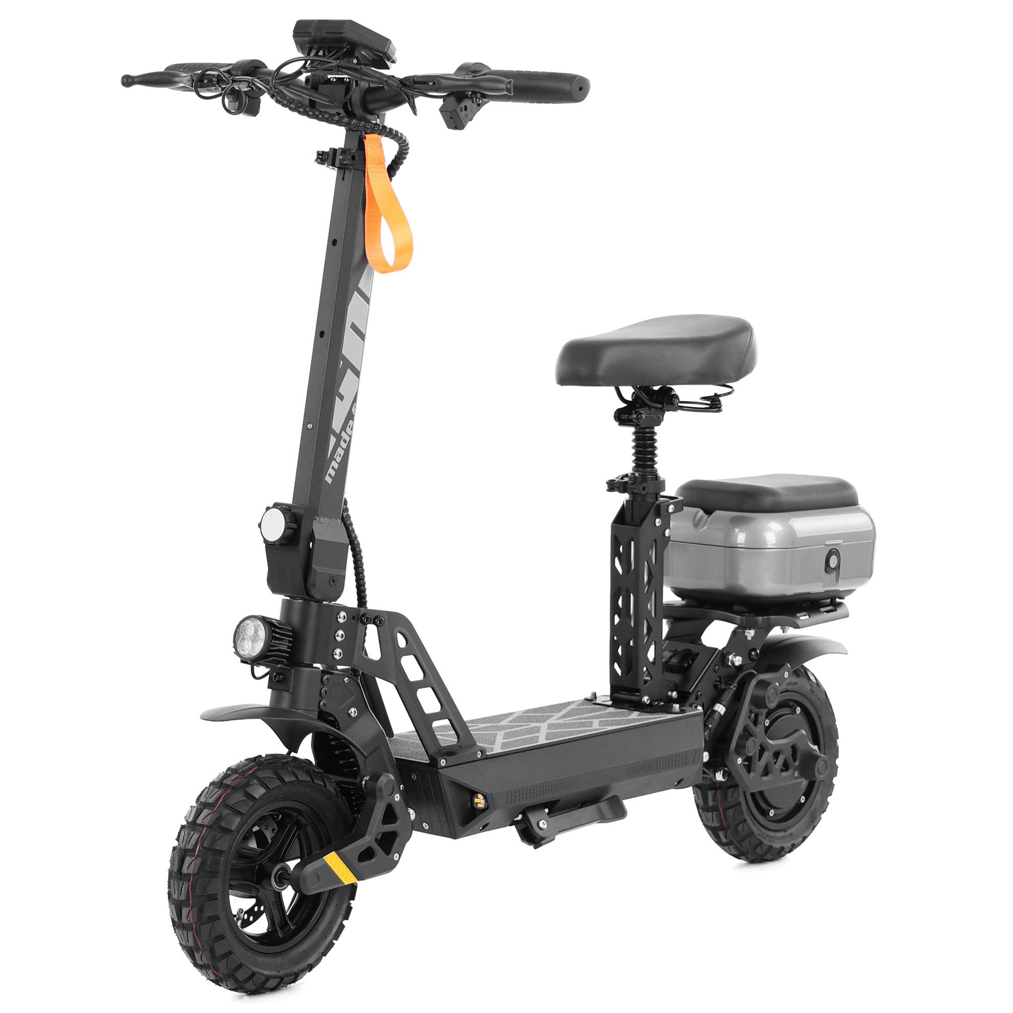 E-Scooter mit Sitz Schwarz 5201 