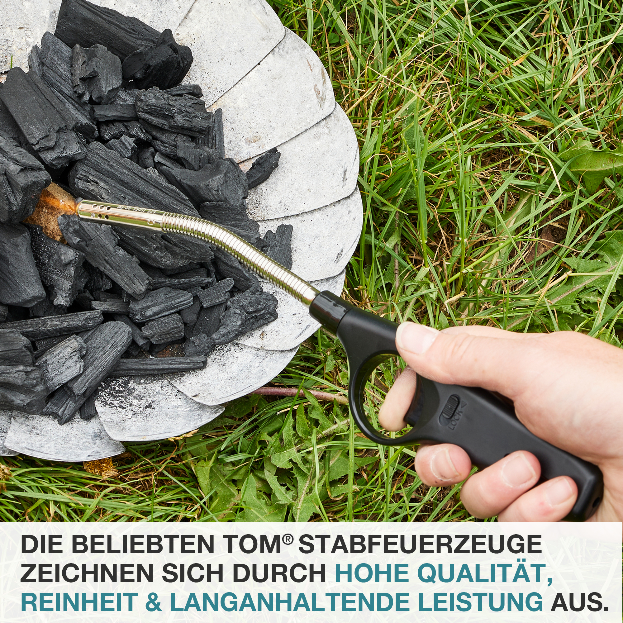 Feueranzünder – Kerzenanzünder – Flammenwerfer – Streichholzersatz – Kaminanzünder – Stabfeuerzeug – Gasanzünder – Zündgerät – Elektronischer Zünder – Zigarettenanzünder – Kindersicherung