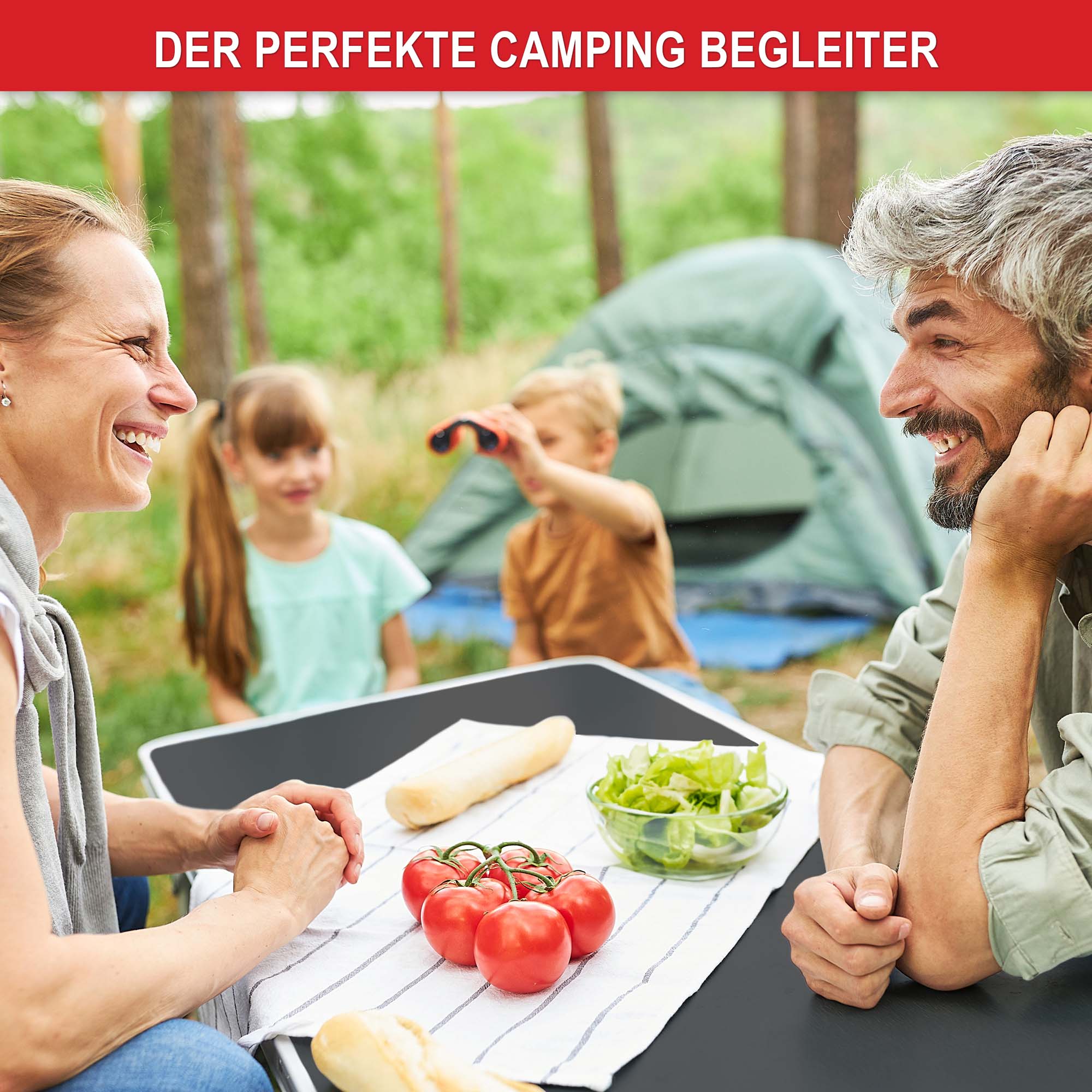 Klapptisch - Faltbarer Tisch - Campingtisch - Balkontisch - der perfekte Camping Begleiter